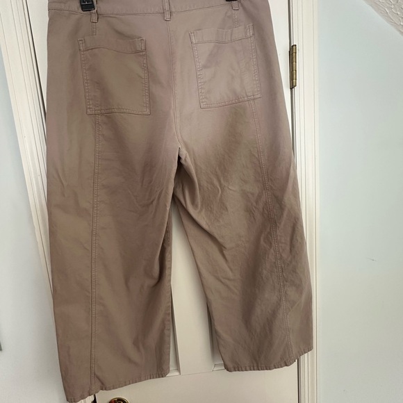 Eileen Fisher Women's Wide Leg Hemp Cropped pants - Picture 5 of 6